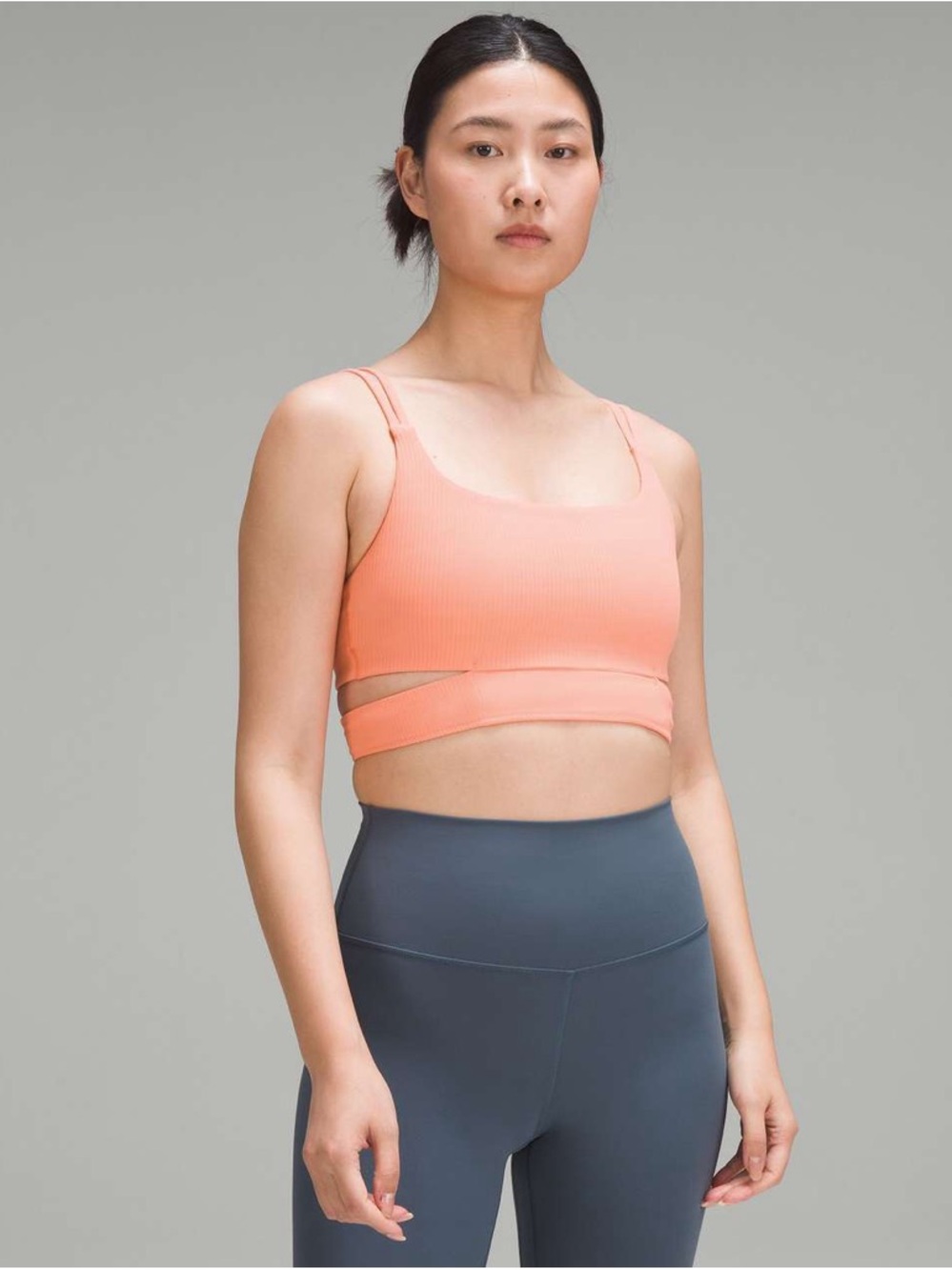 Lululemon Ribbed Nulu Strappy Yoga Bra *Light Support, A/B Cup